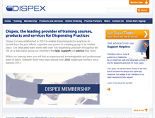 Tablet Screenshot of dispex.net